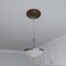 Ekena Millwork Cole PVC Medallion (Canopies up to 4 1/4"), 13"OD x 3 1/2"ID x 3/4"P, Textured Metallic Mystic Brown CMP13COAMB - alternate 10
